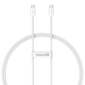 Pikkukuva 1 / 7: Baseus Superior 30W USB-kaapeli USB-C - USB-C 1m Valkoinen