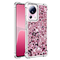 Pikkukuva 1 / 4: Glitter Bling TPU -kuori Xiaomi 13 Lite -ruusukulta