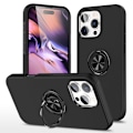Miniatyrbillede 1 af 7: iPhone 16 Pro Max Skal Med Magnetisk Ringholder Sort