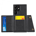 Miniatyrbillede 2 af 4: Etui med pung Samsung Galaxy S24 Ultra Sort