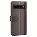 Pikkukuva 10 / 10: Aito nahkakotelo Google Pixel 7 Prolle, ruskea