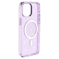 Miniatyrbillede 3 af 6: Glitter MagSafe Cover iPhone 14 Transparent Lilla