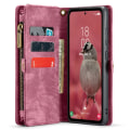 Miniatyrbillede 4 af 9: CaseMe Multi-Slot 2 i 1 Pungetui Samsung Galaxy A55 Rød