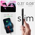 Miniatyrbild 10 av 10: Spigen iPhone 16 Case Rugged Armor MagSafe Black
