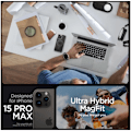 Miniatyrbillede 4 af 9: Spigen Ultra Hybrid MagSafe Cover iPhone 15 Pro Max Graphite