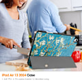 Pikkukuva 7 / 9: Apple iPad Air 13 2. sukupolvi (2025) Kotelo Tri-fold Kirsikankukat