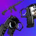 Miniatyrbillede 3 af 4: Gaming Triggers Controller Gamepad