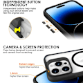 Miniatyrbillede 6 af 7: Magnetisk MagSafe Skal iPhone 16 Pro Sort