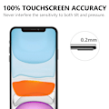 Miniatyrbillede 6 af 7: Hærdet glas skærmbeskytter til iPhone 12 Pro Max - Sort
