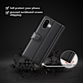 Miniatyrbillede 4 af 6: Ægte læder etui iPhone 16 Plus Sort