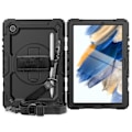 Miniatyrbillede 8 af 8: Samsung Galaxy Tab A8 10.5 Stødsikkert Hybridcover Sort