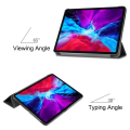 Pikkukuva 3 / 8: iPad Pro 12.9 4. sukupolvi (2020) kotelo Tri-fold musta