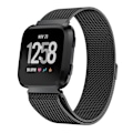 Miniatyrbild 1 av 4: Milanese Loop Armband Fitbit Versa/Versa 2 Svart