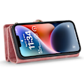 Miniatyrbillede 5 af 10: CaseMe Multi-Slot 2 i 1 Pungetui iPhone 15 Pro Max Rosa
