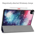 Miniatyrbillede 5 af 8: iPad Pro 11 1. generation (2018) Etui Tri-fold Stjernehimmel