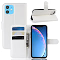 Miniatyrbillede 1 af 5: Mobilcover Læder iPhone 11 Hvid