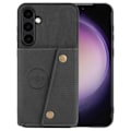 Pikkukuva 1 / 7: Samsung Galaxy S25 Plus -lompakotelo Musta