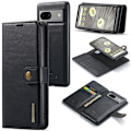 Miniatyrbild 1 av 8: DG.MING 2-in-1 Magnet Wallet Google Pixel 8a Black