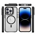 Miniatyrbillede 2 af 7: Magnetisk MagSafe Skal iPhone 16 Pro Sort