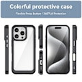 Pikkukuva 6 / 6: Hybrid Edge Case iPhone 16 Pro Musta