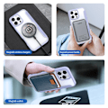 Miniatyrbild 5 av 10: Dux Ducis Skin X Pro Fodral MagSafe iPhone 16 Pro Lila