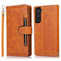 Miniatyrbillede 1 af 7: Pungetui Multi-Slot Samsung Galaxy S23 Cognac