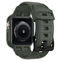 Miniatyrbillede 6 af 6: Spigen Apple Watch 44/45mm Etui Rugged Armor Pro Military Green