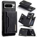 Miniatyrbillede 1 af 10: DG.MING Magnetisk kortholder etui Google Pixel 8 Pro Sort
