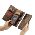 Pikkukuva 2 / 5: CaseMe Multi-Slot 2 i 1 Plånboksfodral Galaxy S23 Plus Ruskea