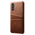 Pikkukuva 2 / 5: Nahkainen korttitasku Samsung Galaxy A35:lle, Ruskea