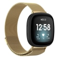Miniatyrbillede 1 af 4: Milanese Loop Rem Fitbit Versa 4/Sense 2 Guld (L)
