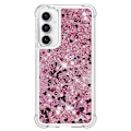 Miniatyrbild 2 av 3: Glitter Bling TPU Case Samsung Galaxy S23 FE Roséguld