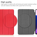 Miniatyrbillede 8 af 10: Lenovo Tab M10 Plus (3. generation) Etui Tri-fold Rød