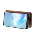 Miniatyrbild 4 av 10: DG.MING 2-in-1 Magnet Wallet Samsung Galaxy S20 Brun