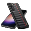 Miniatyrbillede 6 af 6: LC.IMEEKE Cover til Samsung Galaxy S23 FE i kulfibertekstur