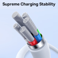Pikkukuva 5 / 7: Baseus Superior 30W USB-kaapeli USB-C - USB-C 1m Valkoinen