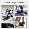 Miniatyrbillede 6 af 9: Dux Ducis Bluetooth-tastatur Etui iPad Pro 11 1. generation (2018)