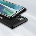 Miniatyrbillede 2 af 8: Dux Ducis PoCard Kortlomme Etui Galaxy Note 20 Sort