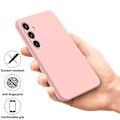 Pikkukuva 4 / 8: Silikoni Kotelo Samsung Galaxy S24 FE Vaaleanpunainen