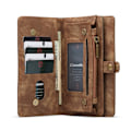 Pikkukuva 4 / 8: CaseMe Lompakkokotelo Multi-Slot Samsung Galaxy S21 Ultra Ruskea