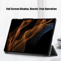 Miniatyrbillede 3 af 10: Samsung Galaxy Tab S9 Ultra Etui Tri-fold Sort