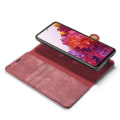Miniatyrbild 2 av 7: DG.MING 2-in-1 Magnet Wallet Samsung Galaxy S20 FE Red