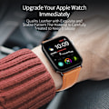 Pikkukuva 5 / 7: Dux Ducis Nahkaranneke Apple Watch 45mm Series 9 Cognac