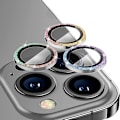 Miniatyrbillede 1 af 4: Hat Prince Glitter Linsebeskyttelse iPhone 16 Pro Multifarvet