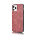 Pikkukuva 5 / 7: DG.MING 2-in-1 Magnet Plånbok iPhone 12 Pro Max Punainen