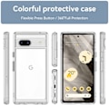 Miniatyrbillede 6 af 6: Hybrid Edge Case Google Pixel 7a Transparent