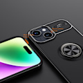 Miniatyrbillede 5 af 6: Etui med ringholder til iPhone 15 Plus Sort