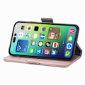Miniatyrbillede 3 af 8: iPhone 14 Pungetui Blomster Roséguld