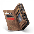 Miniatyrbild 5 av 6: CaseMe Multi-Slot 2 i 1 Plånboksfodral Galaxy A14 Brun