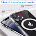 Miniatyrbillede 4 af 6: MagSafe Skal iPhone 12 Pro Max Transparent